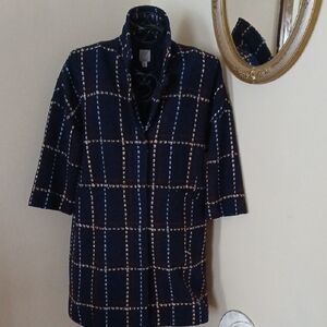 Never Worn Xl HALOGEN NAVY COAT